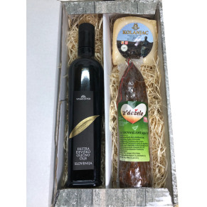 Olivenöl Prsut Käse Salami Geschenkideen