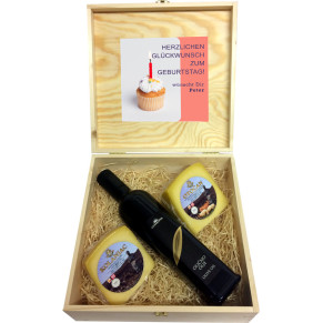 Olive Oil with Cheese Gift Box