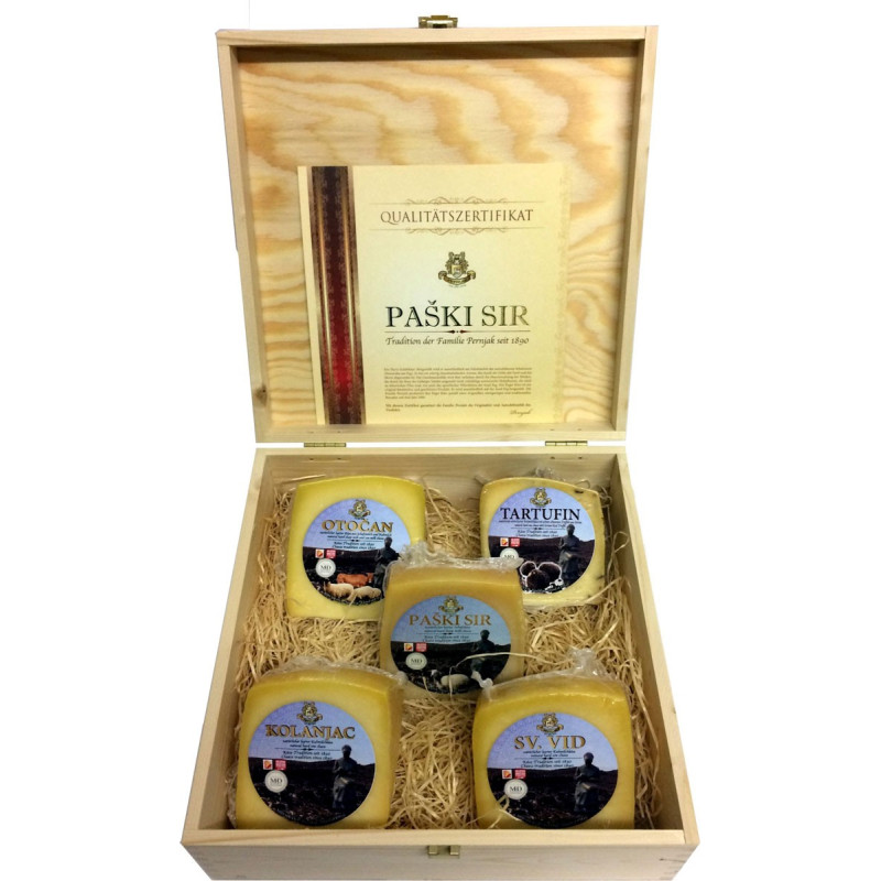 Pag Cheese - PAŠKI SIR Giftbox ca. 1,4 kg