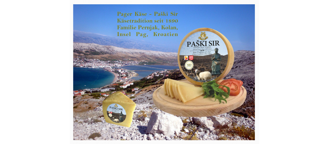 History of Pag cheese - Paški Sir, Island of Pag, Dalmatia, Croatia