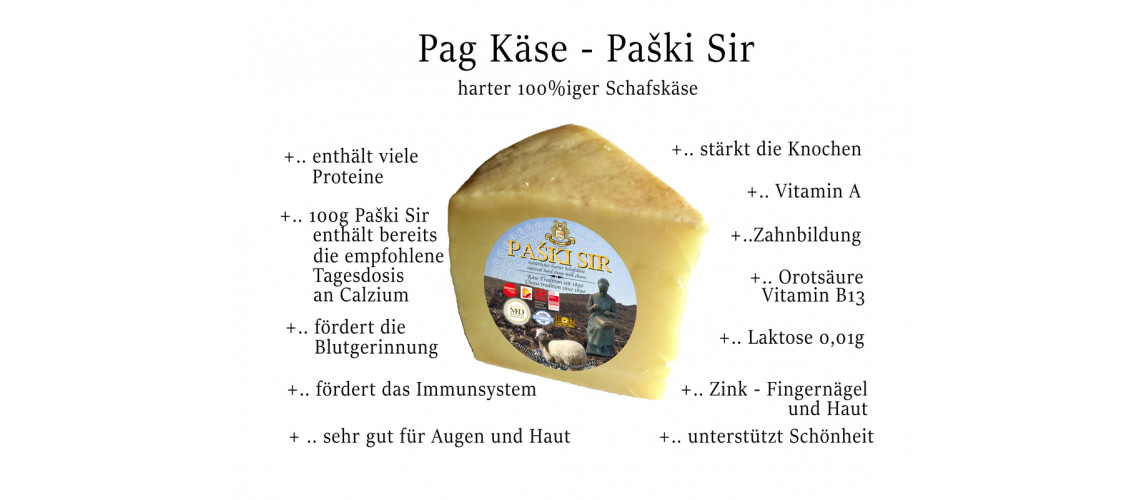  Paški Sir - What sheep's cheese does for the body
