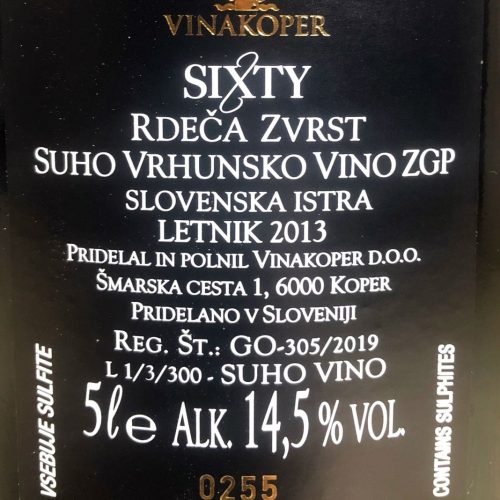 sixty limeted-edition autorenwein cuvee