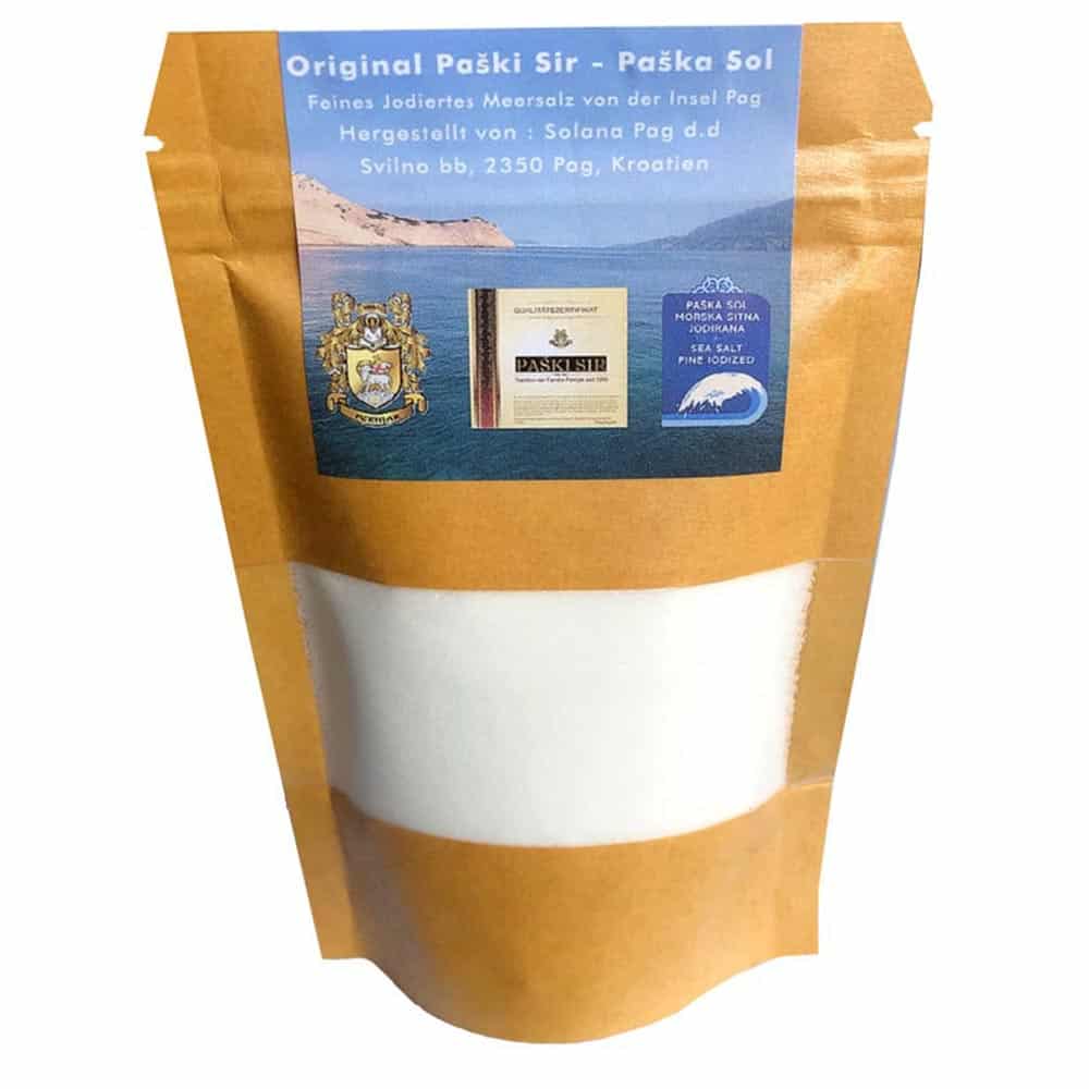 Original Paški Sir - Paška Sol ca. 150g Feines Meersalz
