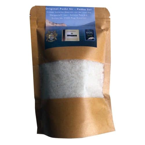 Original Paški Sir - Paška Sol ca. 150g Grobes Meersalz