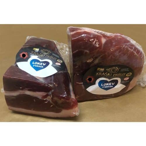 Karst Prosciutto – Kraški Pršut 18–19 Monate gereift, Viertelstück ca. 1 kg