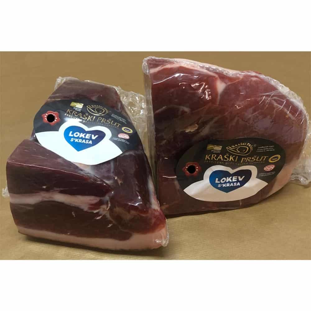 Karst Prosciutto – Kraški Pršut 18–19 Monate gereift, Viertelstück ca. 1 kg