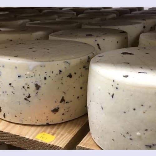 Tartufin Trüffelkäse 300g – Schwarzer Trüffel von der Adria