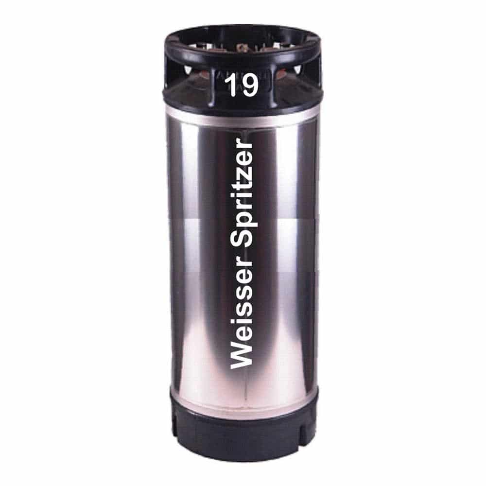 Weißer Goldener Cuvée Spritzer 19 l – Perfekt für Feste & Partys