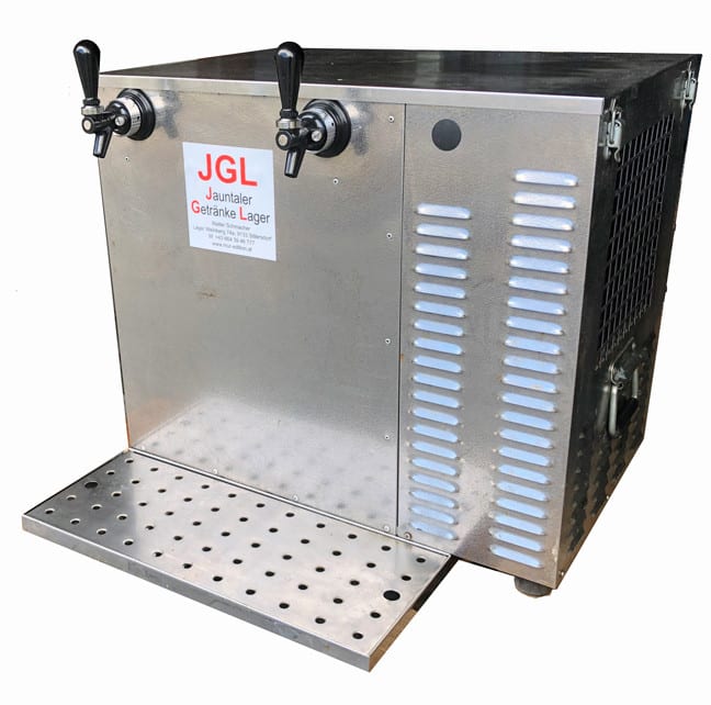 Festzelt Bierkühler mit 40 kg Eisbank 2 ltg