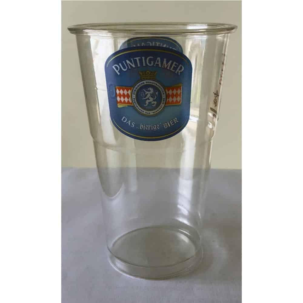 Puntigamer Bierbecher 0,50 lt – 50 Stk Kunststoffbecher