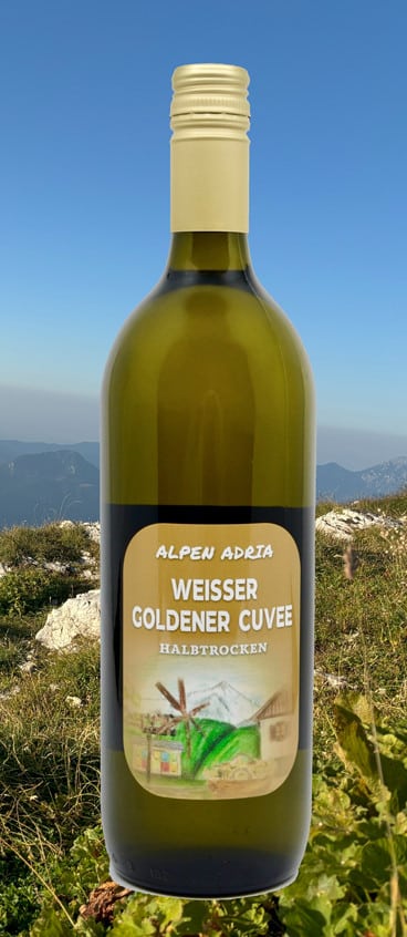 alpen adria weisser goldener cuvèe
