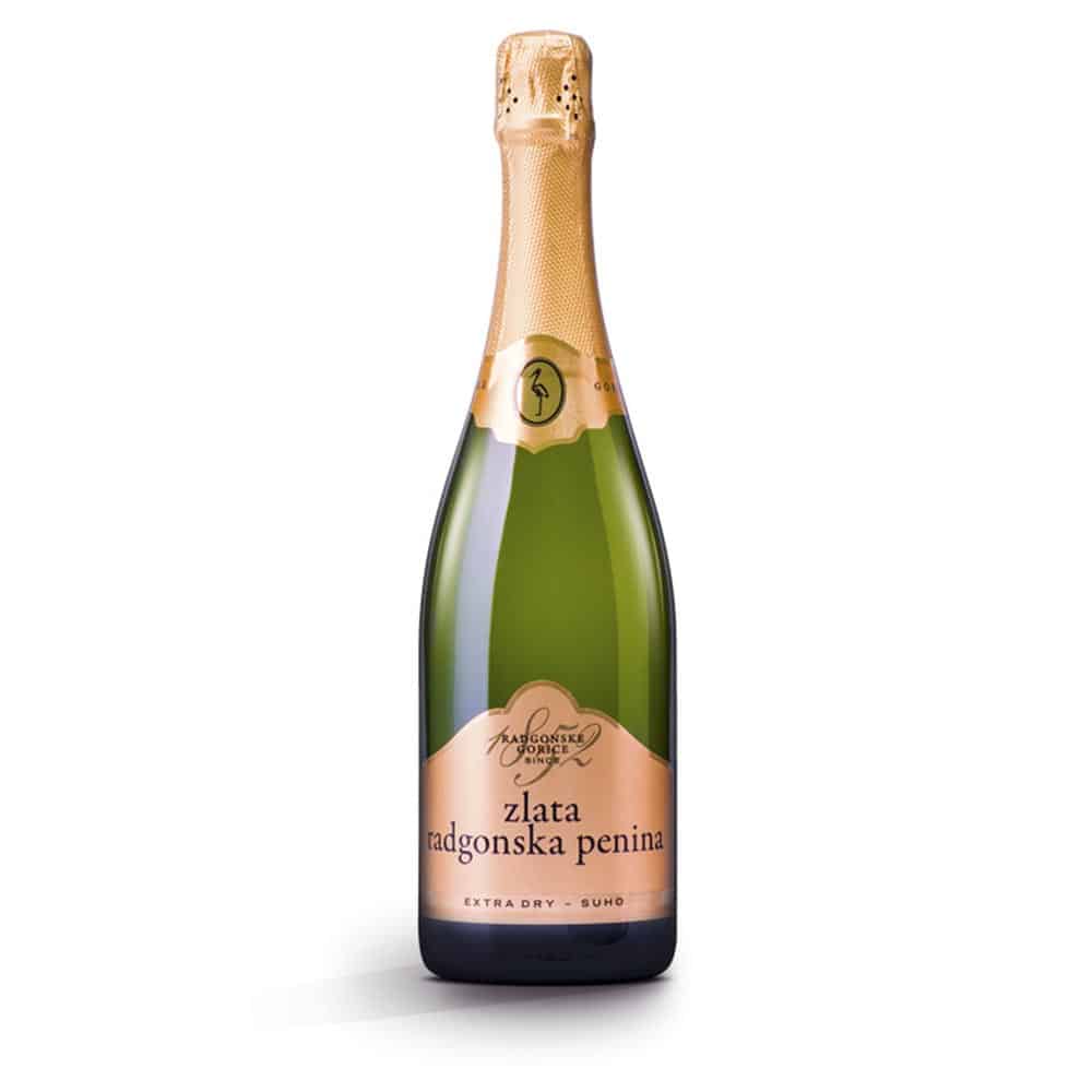 Zlata Penina Vintage 2015 Extra Dry – Premium Sekt 0,75 l | Méthode Classique