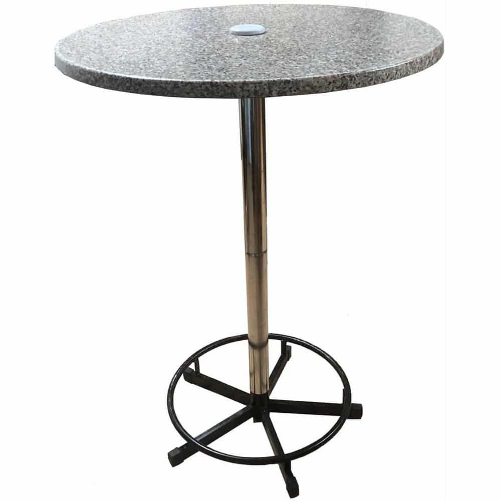Stehtisch mit Fußraster Ø80 cm | Event- & Partytisch