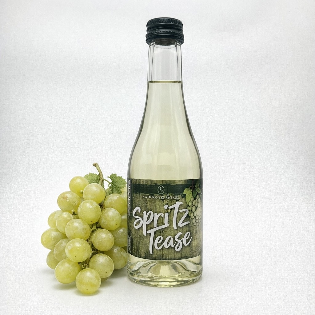 12 x Spritz Tease 0,20 lt - weiße Mischung in der Glasflasche - Ein Hauch von Sommer – Bild 2